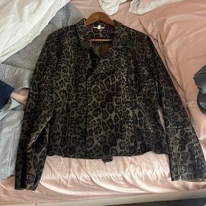 Cheetah Print Thin Jacket
